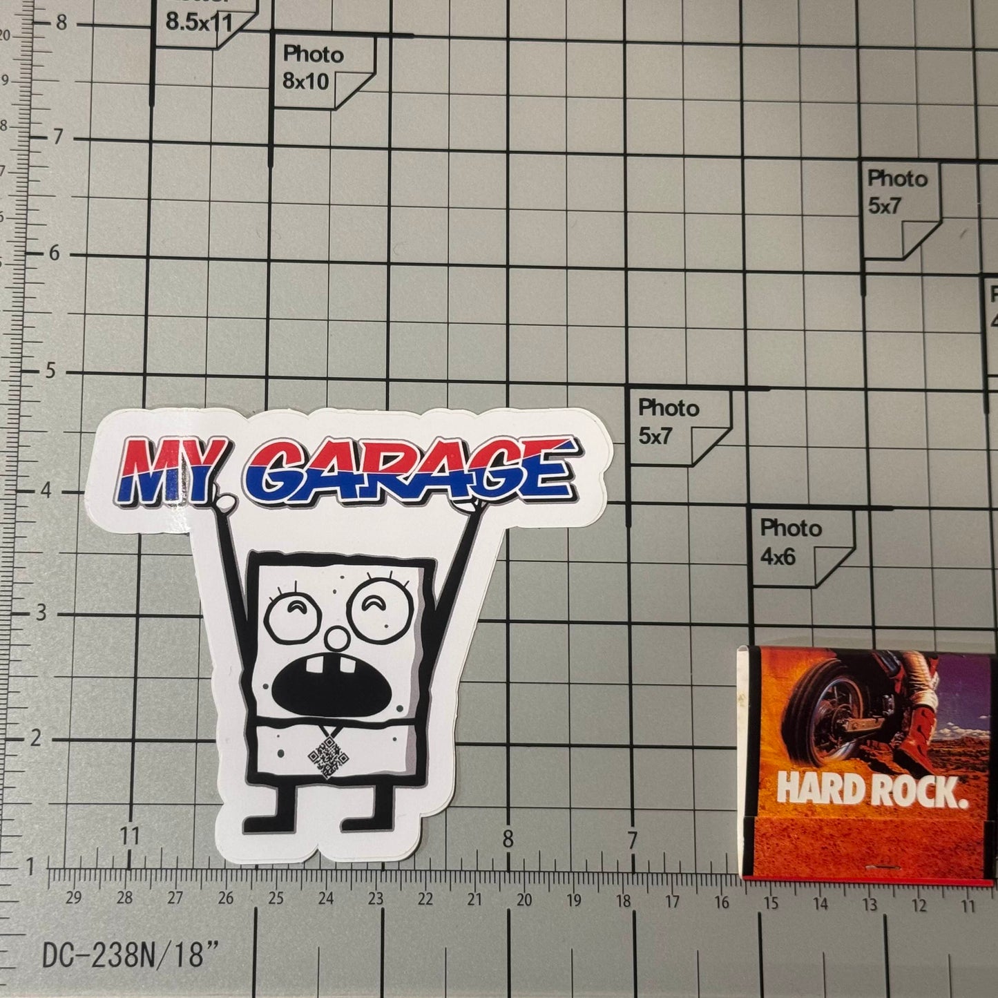 My Garage - Doodle Guy Sticker