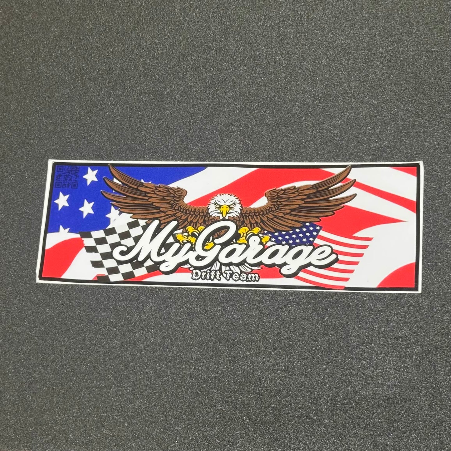 My Garage - Bald Eagle Slap Sticker