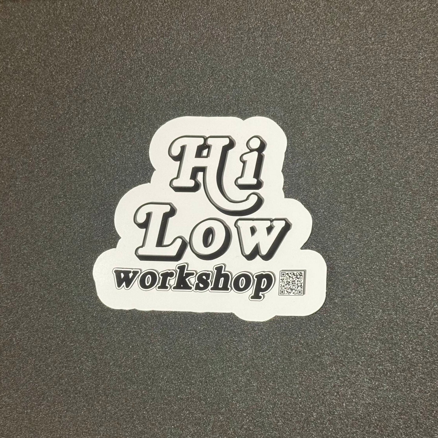 Hi Low Workshop Official Sticker